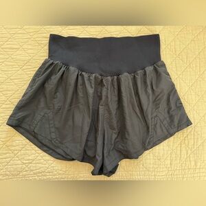 Free People FP Movement Carpe Diem Shorts, black, medium